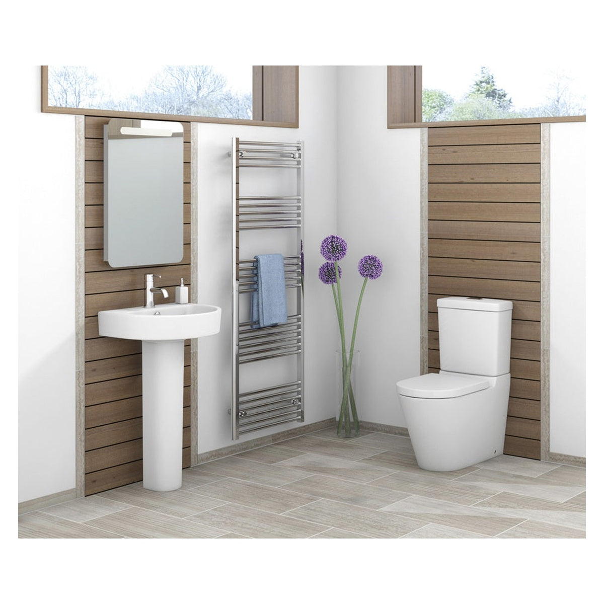 SP Sphere full height basin pedestal