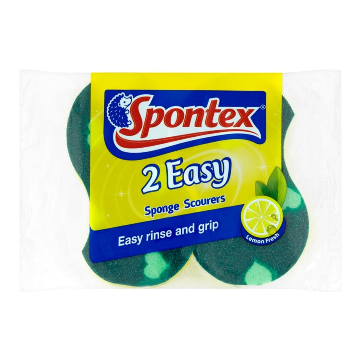 Spontex Easy sponge scourer 2 pack