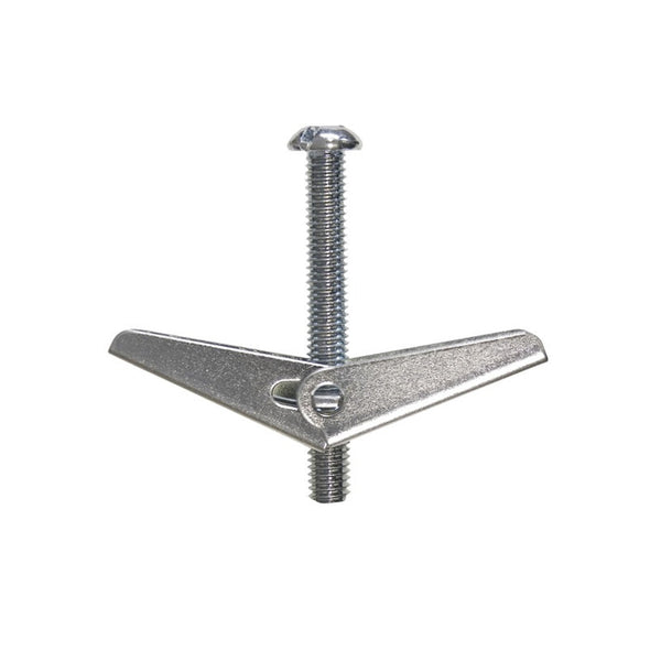 Spring Toggle Zp - M6 x 75mm 2 Pack