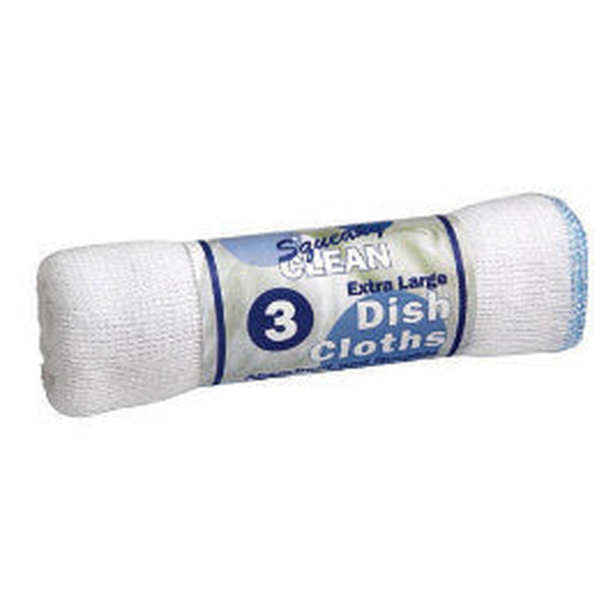 Squeaky Clean extra large dish cloths, pack of 3