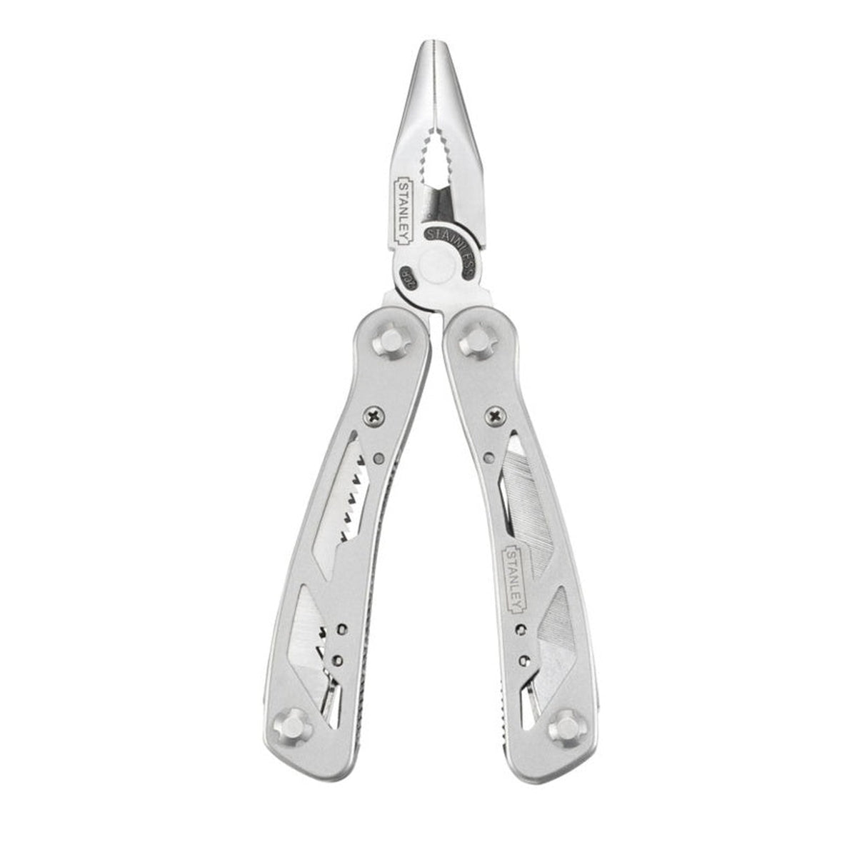 Stanley 12-in-1 stainless steel multi tool with pouch