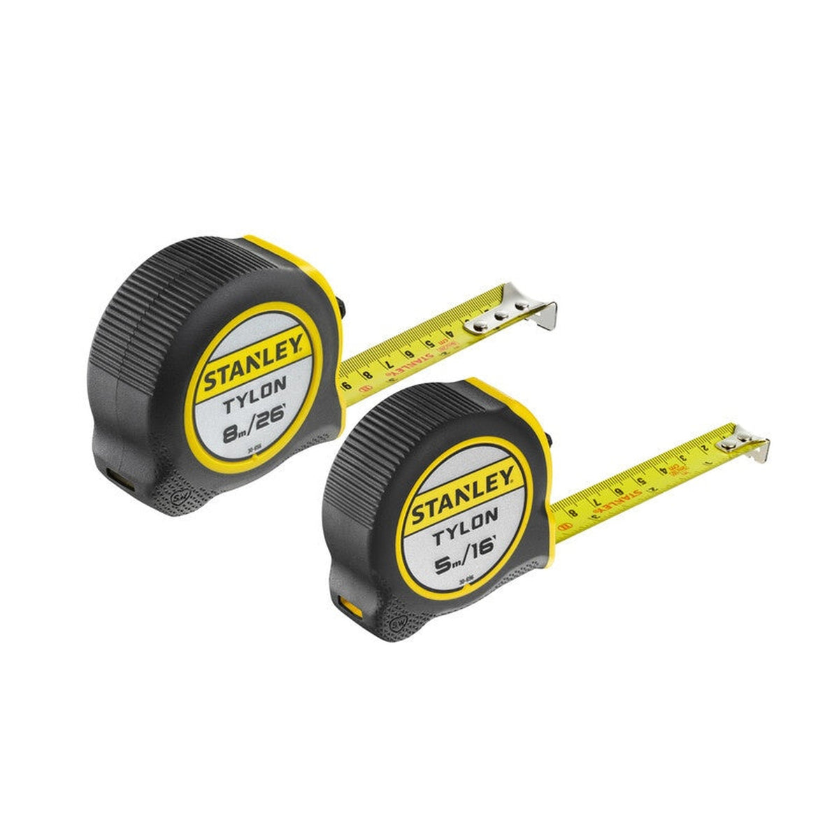 Stanley Tylon twin pack 5m and 8m tape measures, view 2
