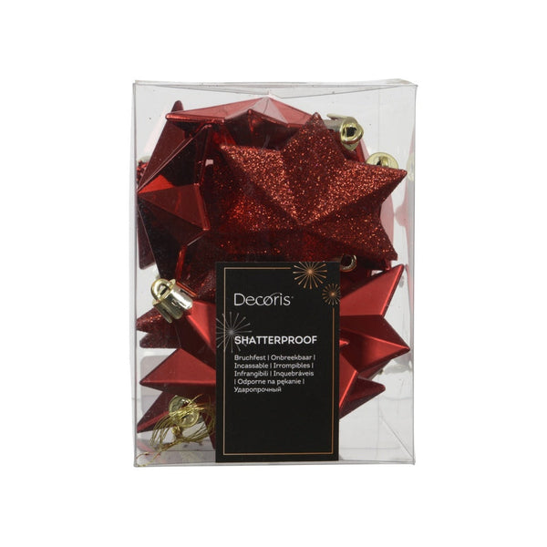 Star Bauble Christmas Red - 30cm