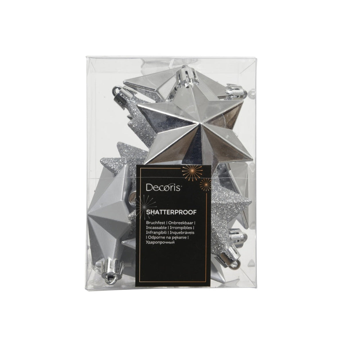 Star Bauble Silver - 30cm