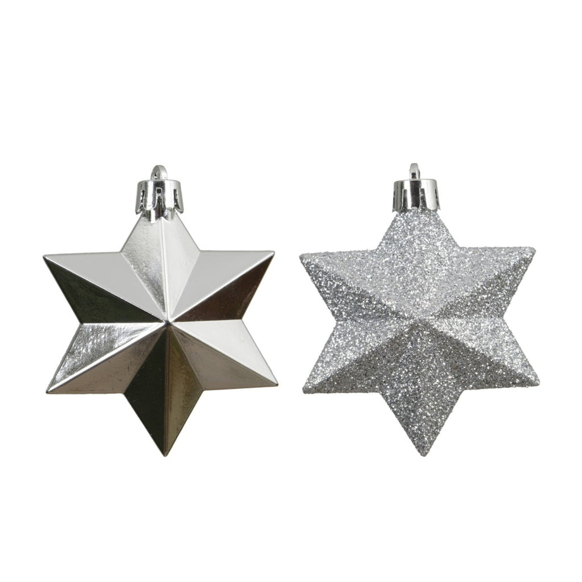 Star Bauble Silver - 30cm, view 2