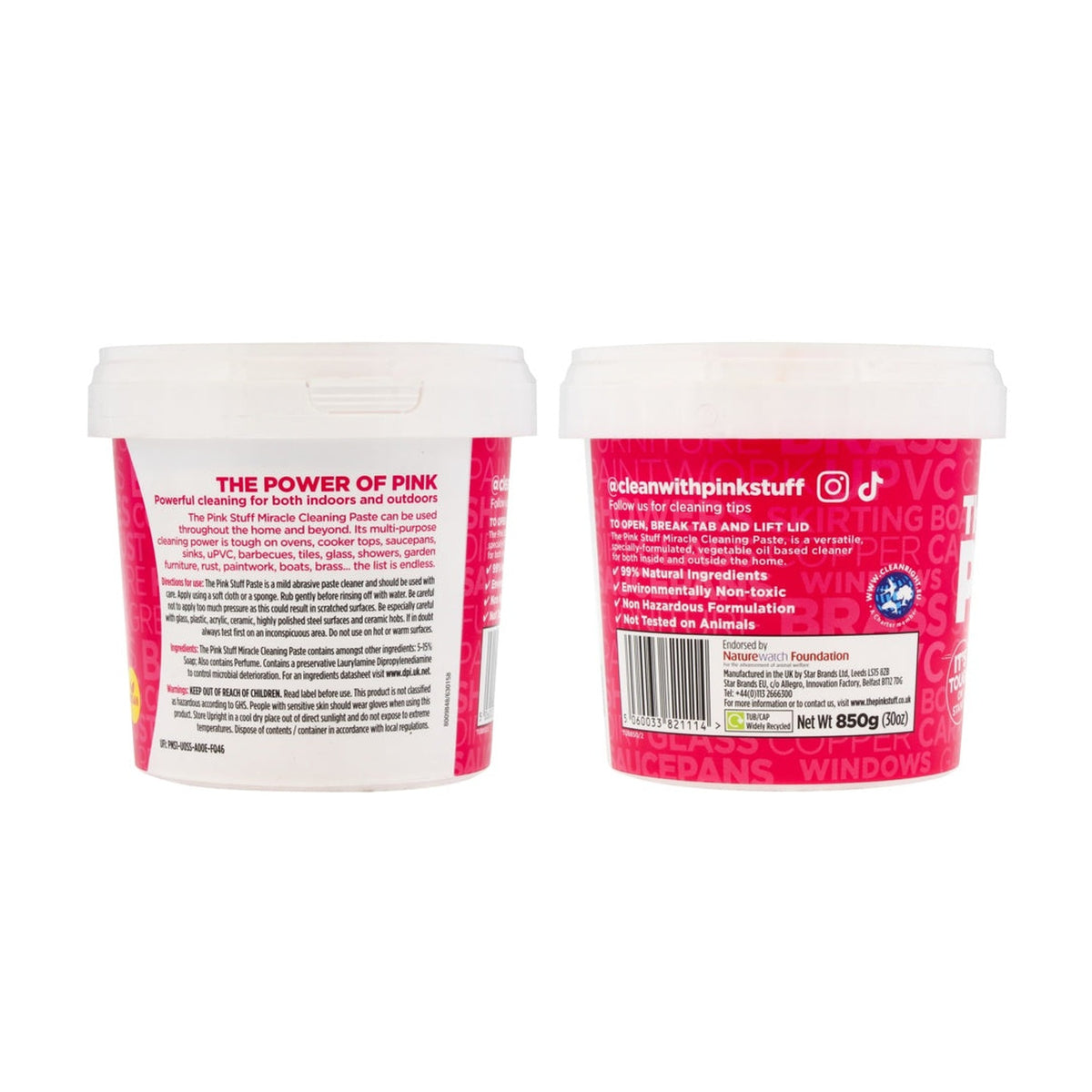 Stardrops The Pink Stuff cleaning paste 850g, view 2