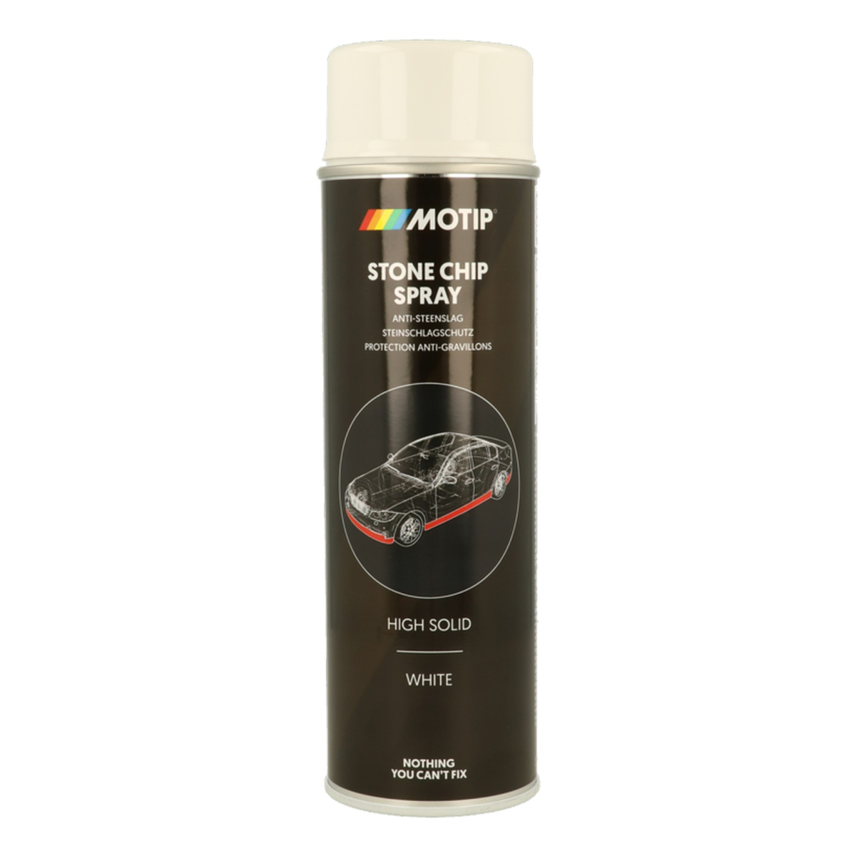 Stone Chip Spray High Solid Black - 500ml