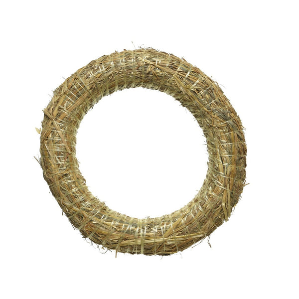 Straw Wreath Natural - 6cm