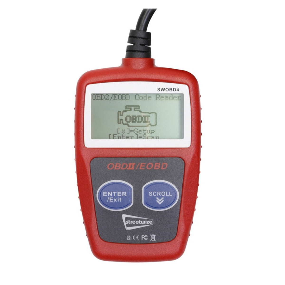 Streetwize OBDII car diagnostic code reader, view 2