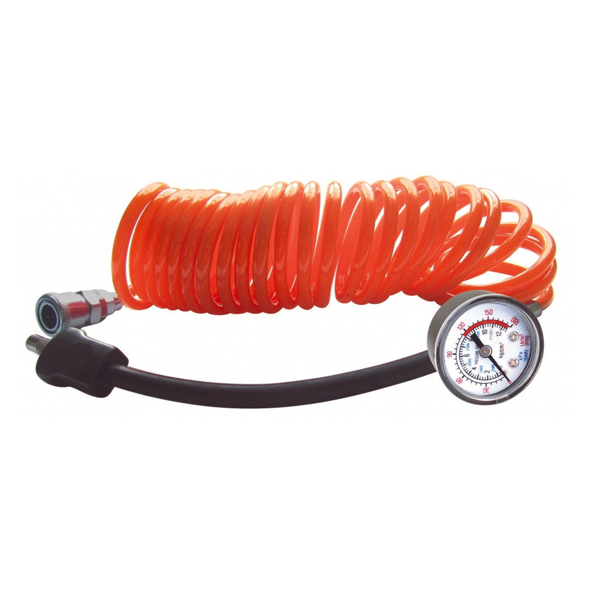 Streetwize Kruga metal tyre inflator kit with gauge and bag
