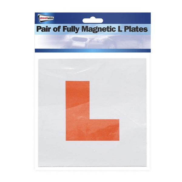 Pair of Streetwize magnetic L plates