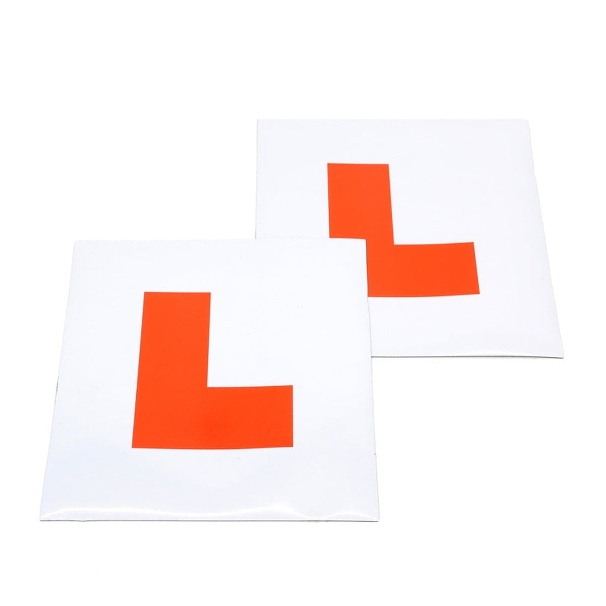 Pair of Streetwize magnetic L plates, view 2