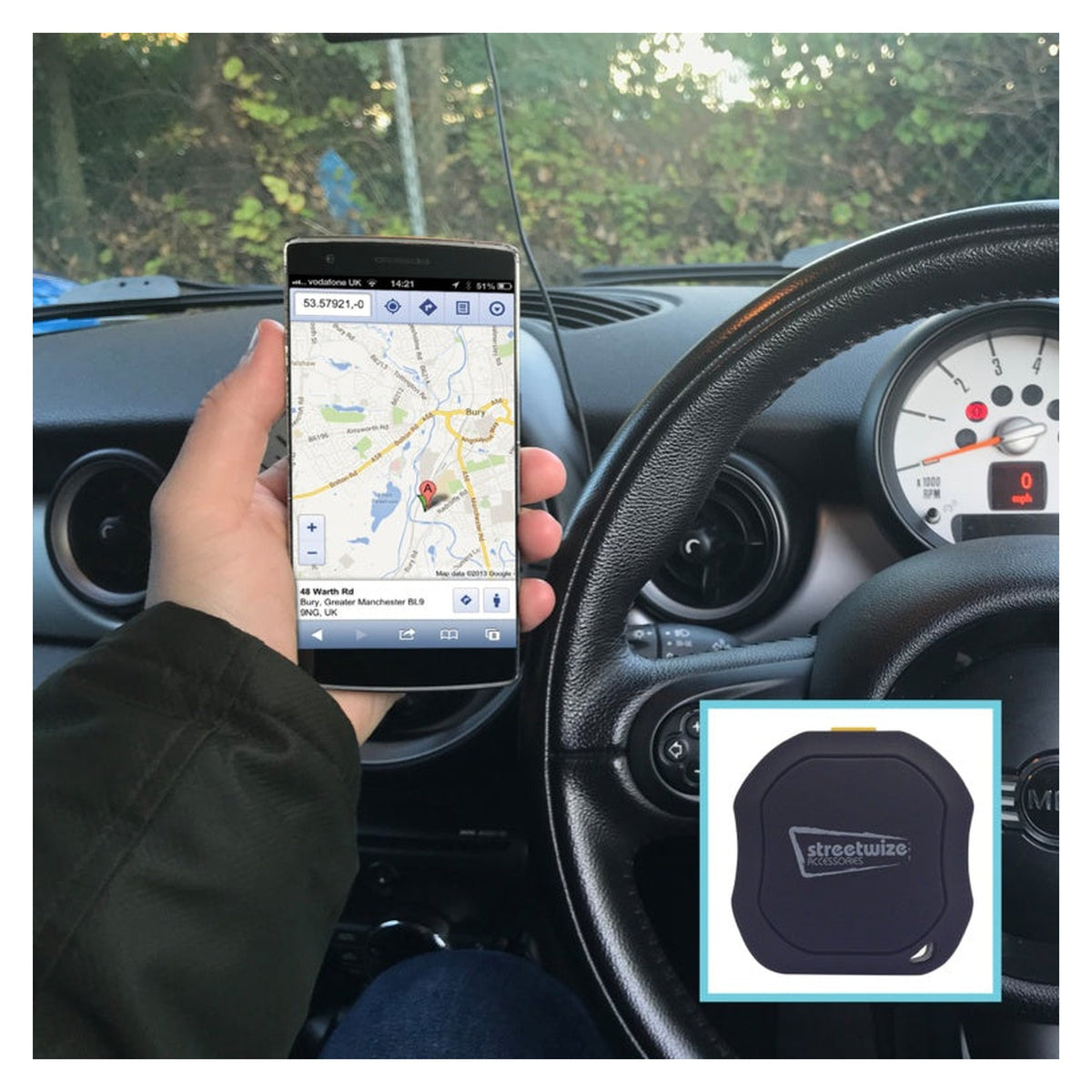 Streetwize compact tracker, view 2