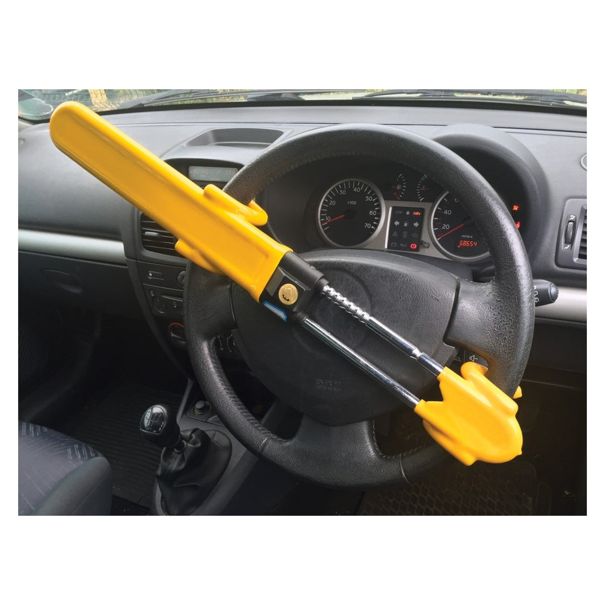 Streetwize twin bar steering wheel lock, view 2