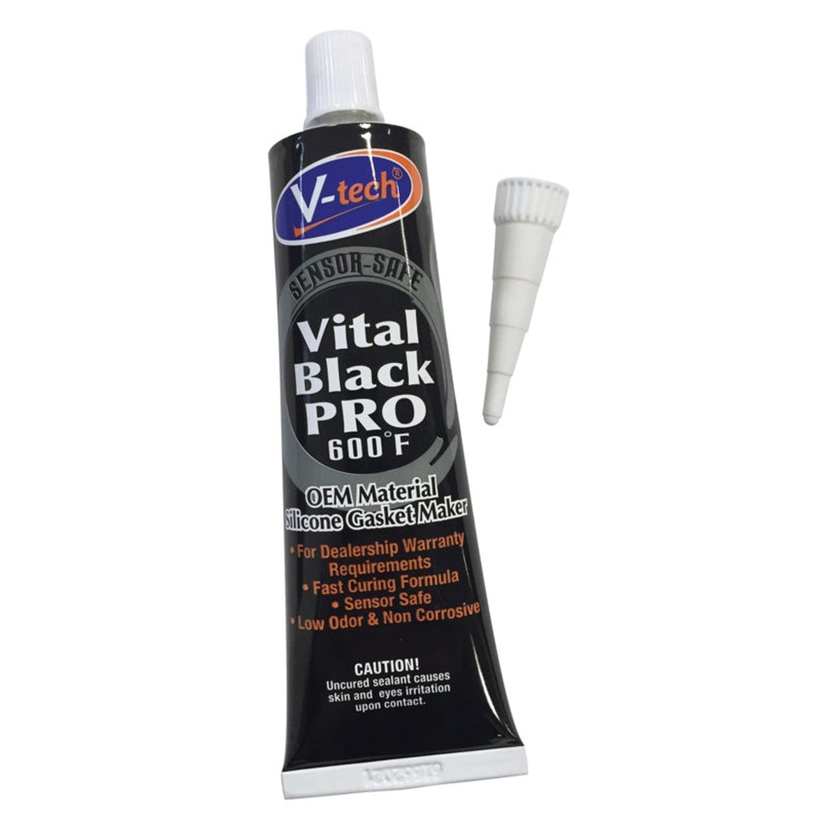 Streetwize Vital Black Pro 600F sensor safe silicone gasket maker