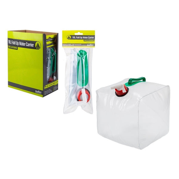 Summit 10L folding water carrier with tap