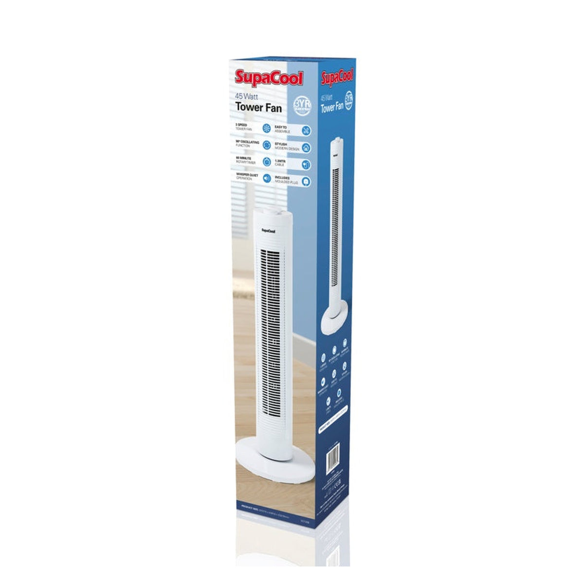 SupaCool 810mm tower fan, view 5