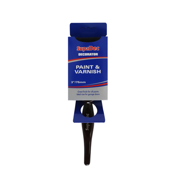 SupaDec 75mm decorator paint and varnish brush
