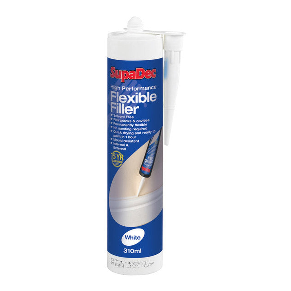 SupaDec Flexible Filler 310ml cartridge