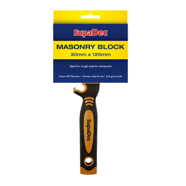 SupaDec masonry block brush 30 x 120mm
