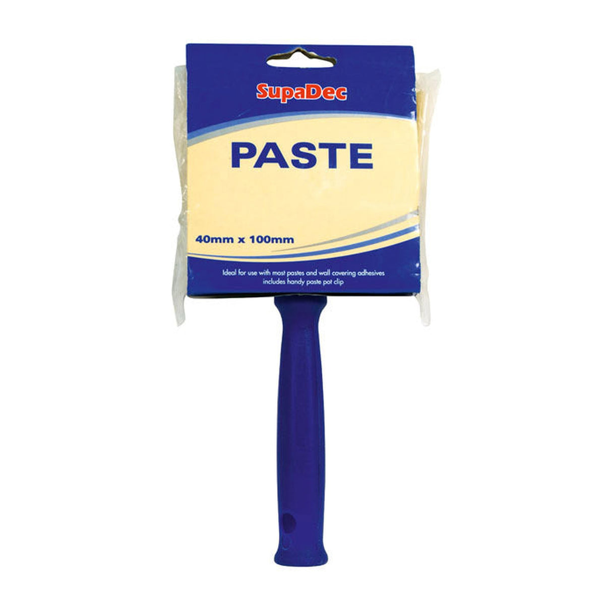 SupaDec paste brush, 40mm x 100mm