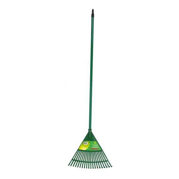 SupaGarden 20 tine plastic leaf rake 156cm