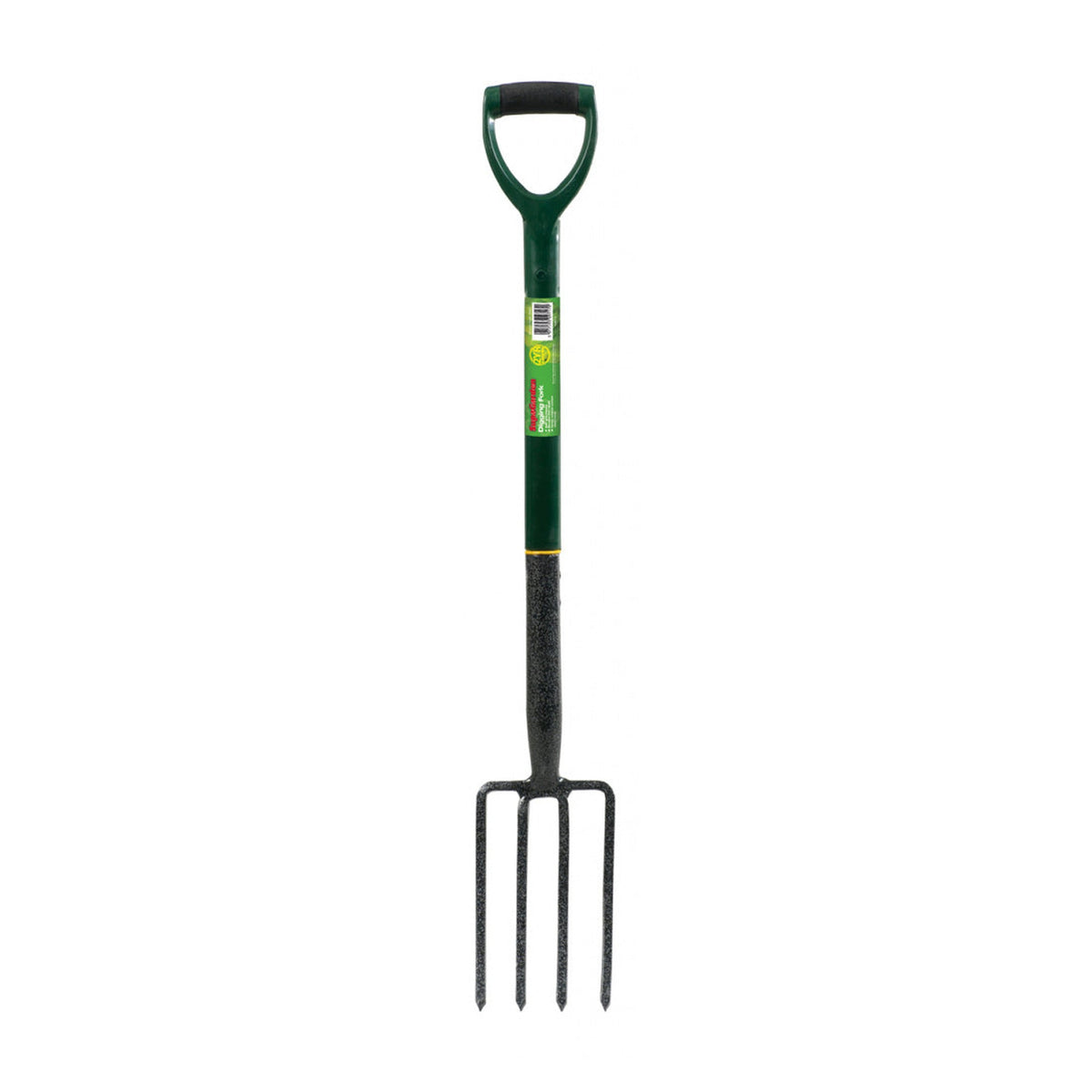 SupaGarden carbon steel digging fork with PVC shaft