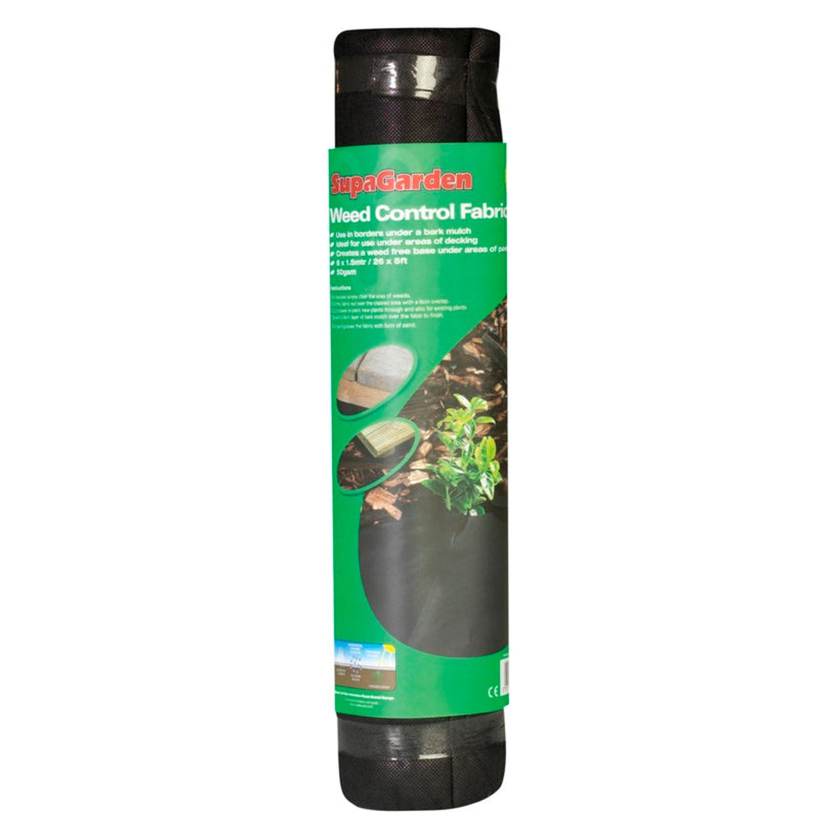 SupaGarden weed control fabric 8 x 1.5m roll