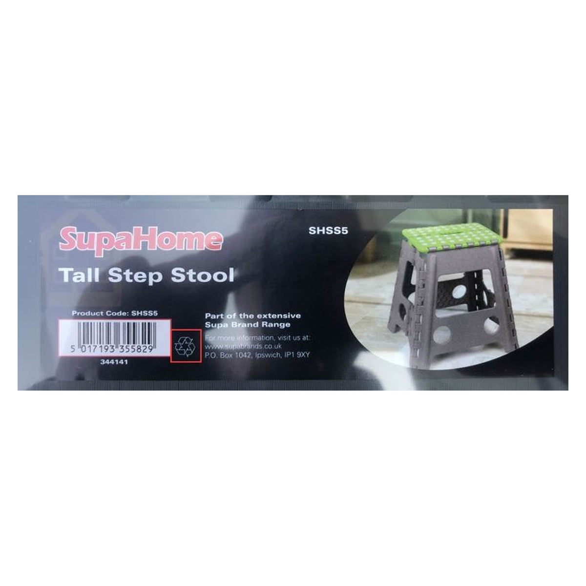 SupaHome recycled tall step stool large, view 2
