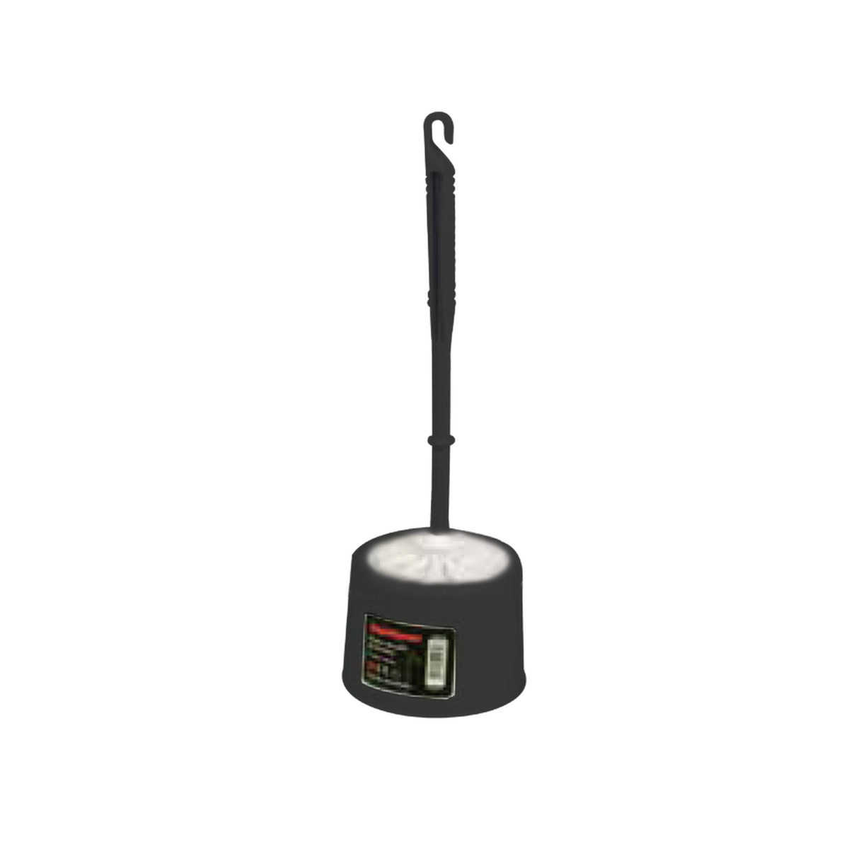 SupaHome black toilet brush and holder