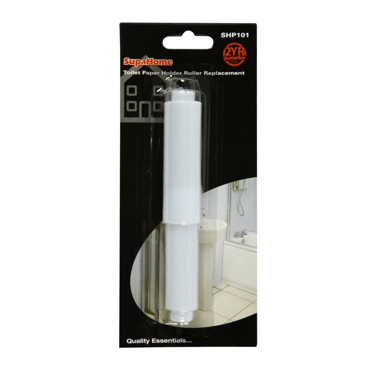 SupaHome toilet paper holder replacement roller, view 2
