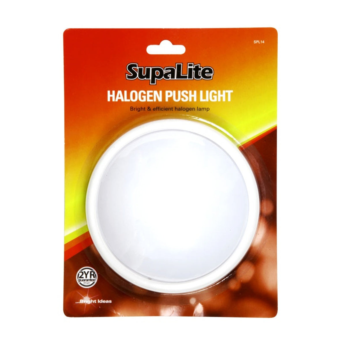 SupaLite 14cm battery push light, view 2