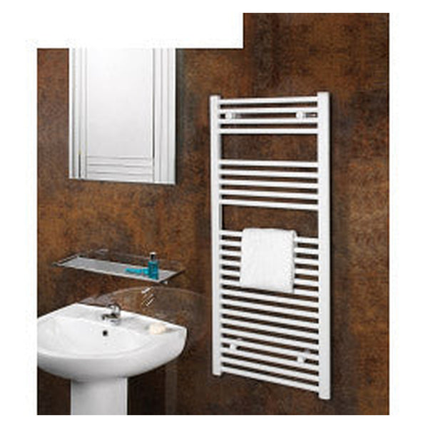 SupaPlumb chrome straight towel rail 600 x 800mm