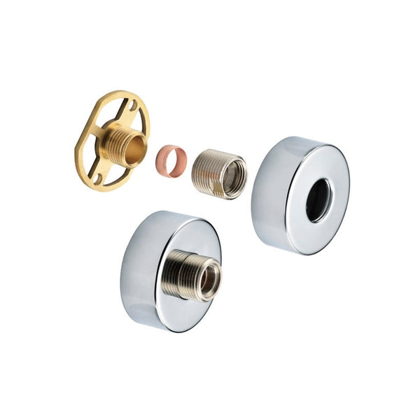 SupaPlumb round bar valve shower fitting kit