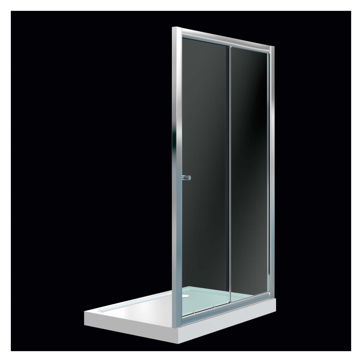 SupaPlumb sliding shower door 1850 x 1200mm