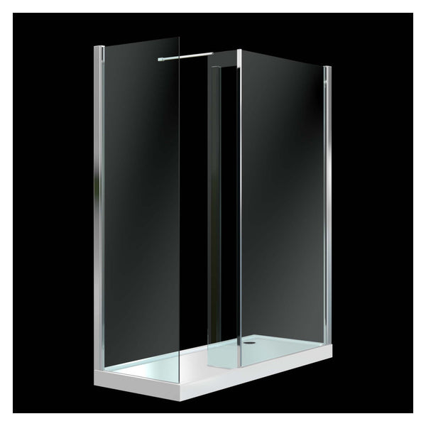 SupaPlumb walk-in shower side panel 2000 x 650mm