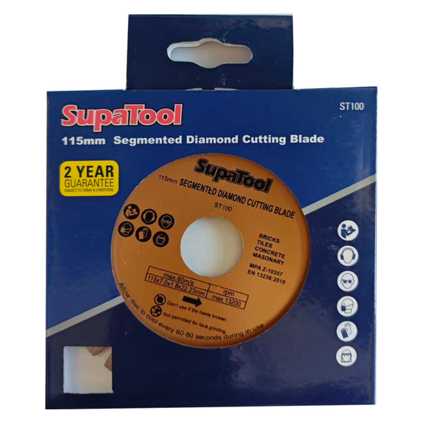 SupaTool 115mm diamond cutting blade