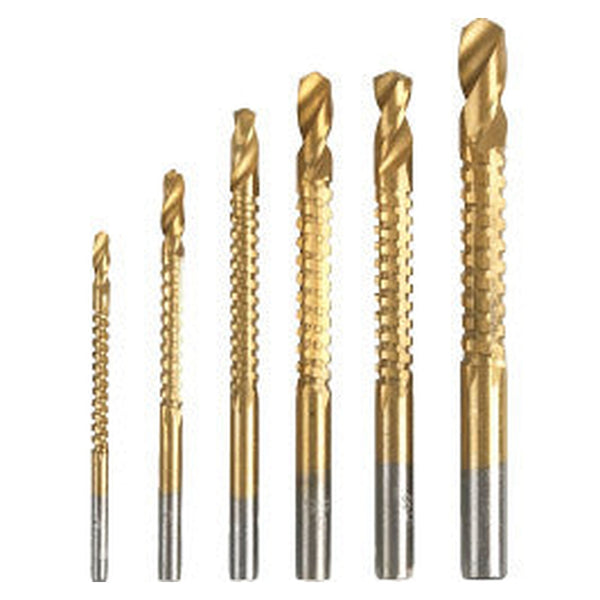 SupaTool 6 piece drill and saw bit set