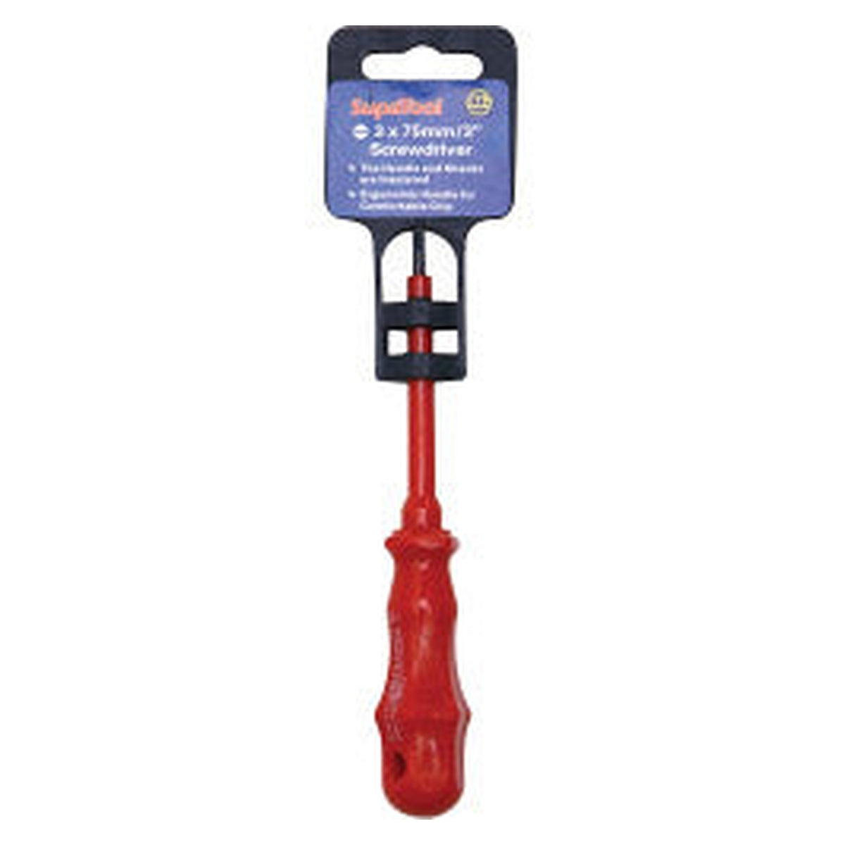 SupaTool 100mm insulated slotted electrical screwdriver