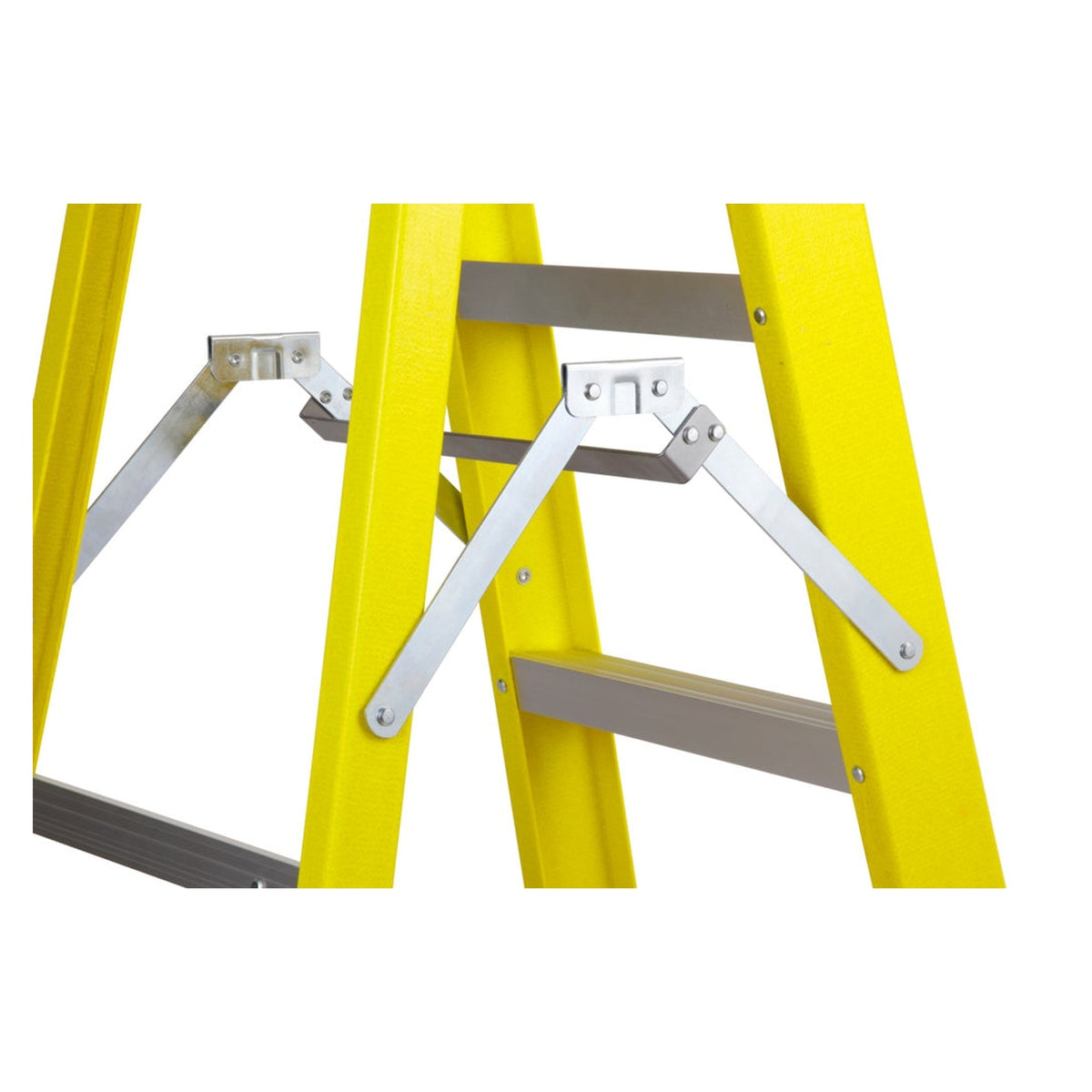 SupaTool 6 tread fibreglass stepladder, view 3
