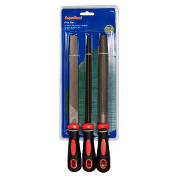SupaTool file set with soft grip handles