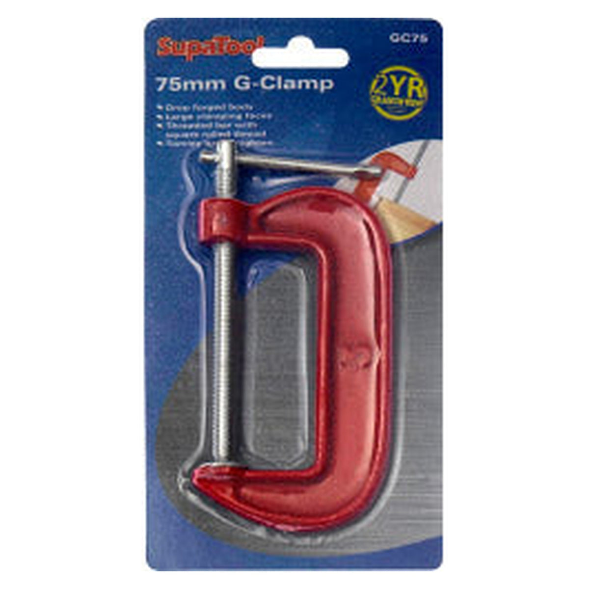 SupaTool 75mm G-clamp