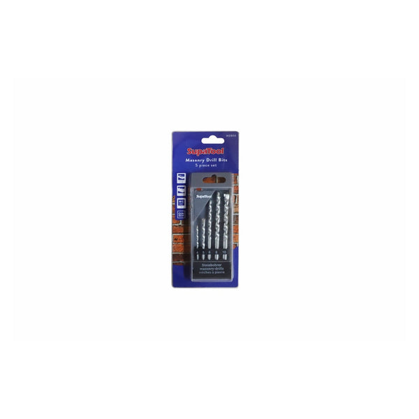 SupaTool 5 piece masonry drill bit set
