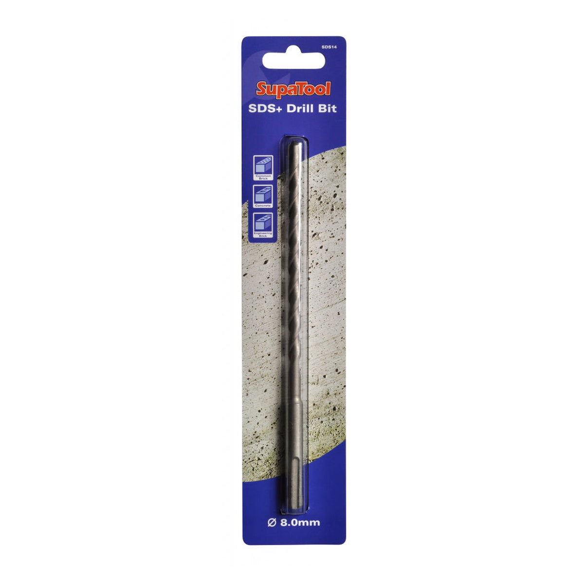 SupaTool SDS masonry drill bit 8 x 210mm