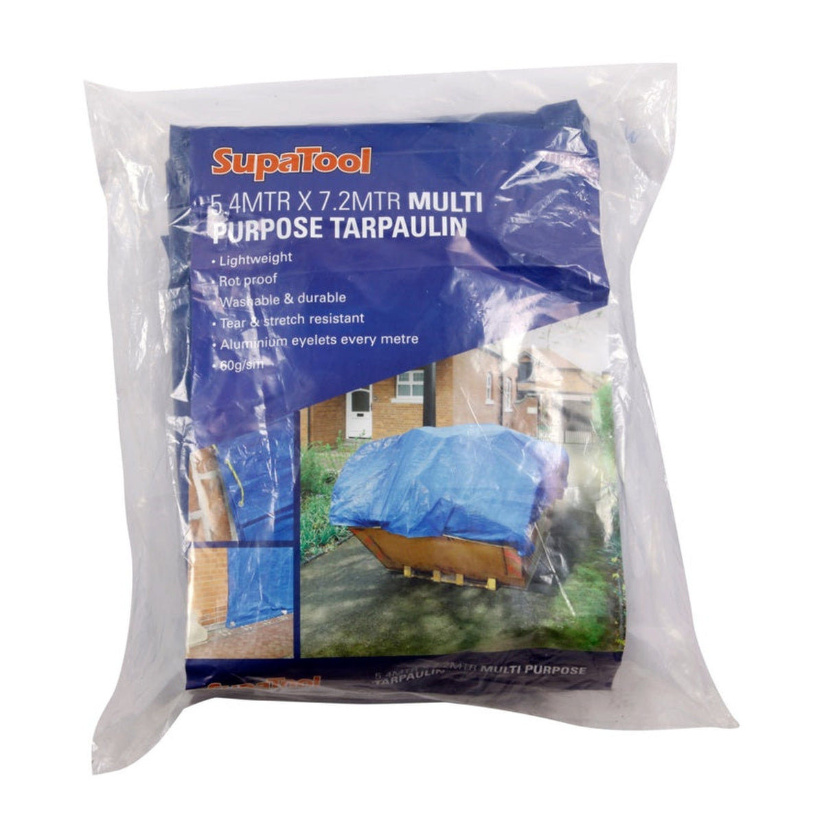 SupaTool 5.4m x 7.2m tarpaulin