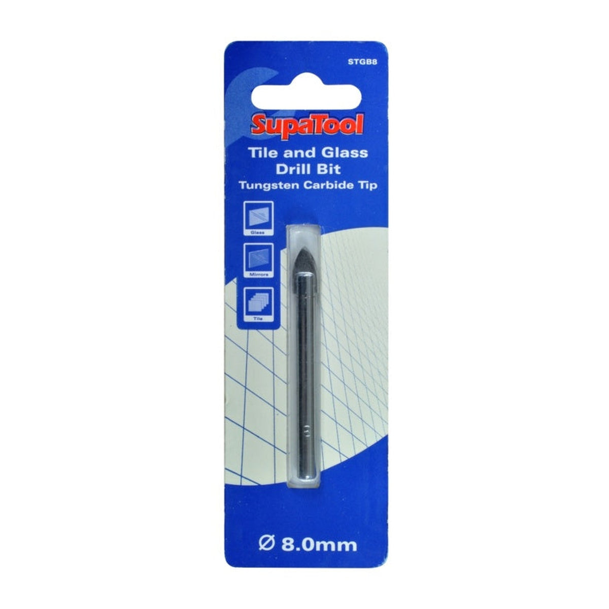 SupaTool 10mm tile and glass drill bit