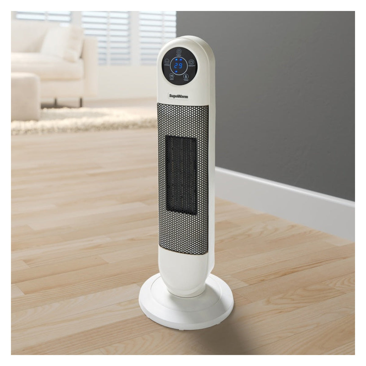 SupaWarm 2000W PTC ceramic tower heater