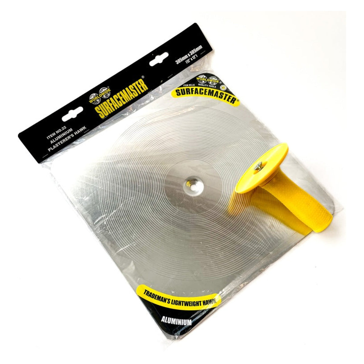 Surfacemaster 305mm aluminium plastering hawk