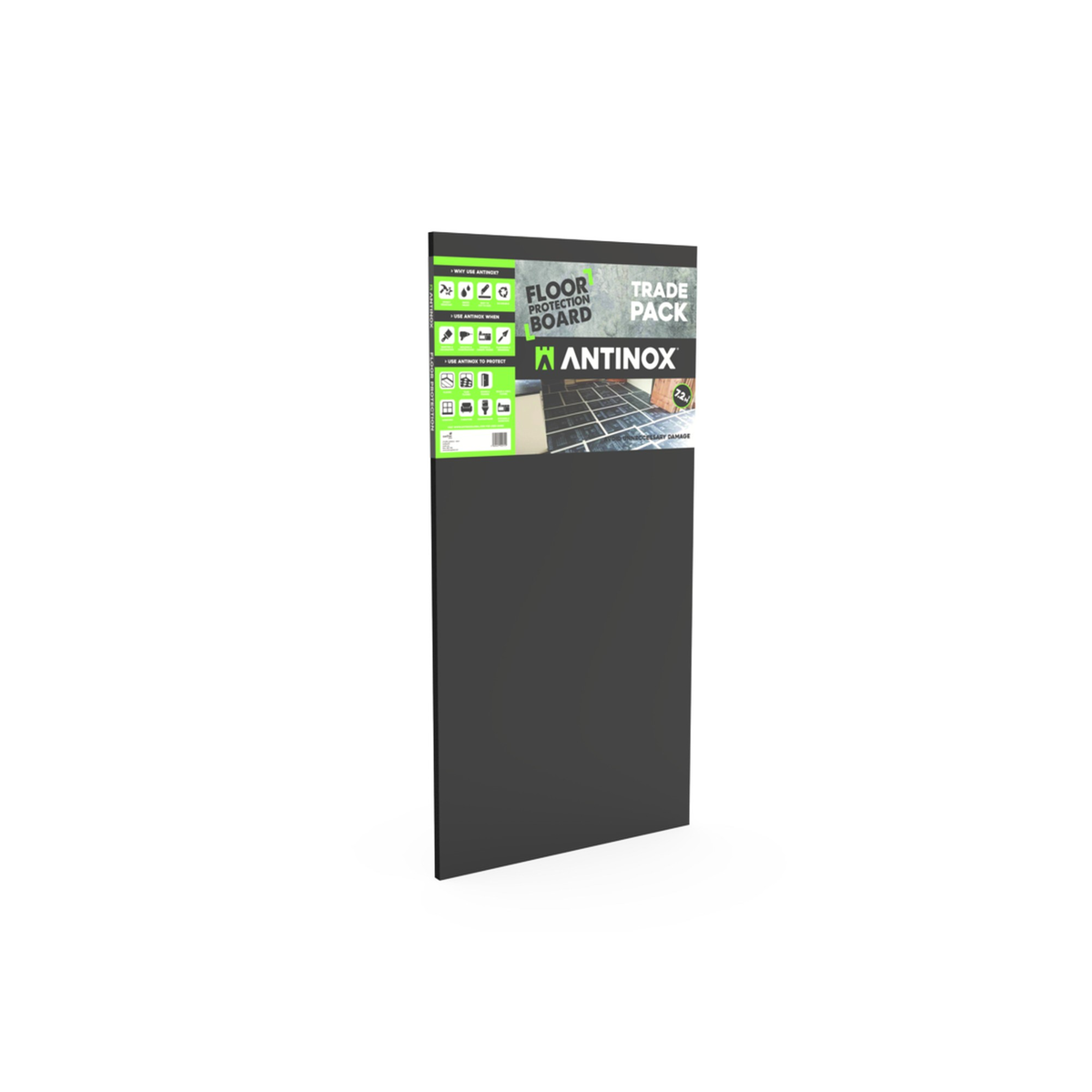 Swiftec Antinox black floor protection board pack of 10, view 2