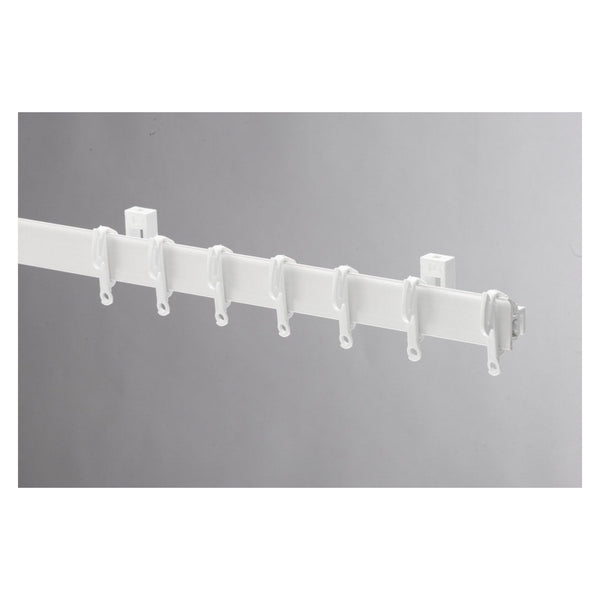 Swish Sologlyde white PVC curtain track 175cm